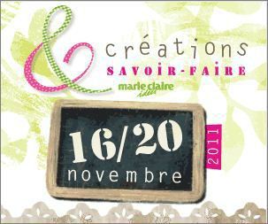 Salaon Créations et savoir faire Marie claire Idées !