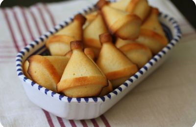 Financiers (en forme de tajine) au chocolat blanc