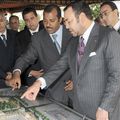 جلالة الملك محمد السادس  يعطي انطلاقة أشغال تهيئة ميناء الصيد بمدينة الجديدة 