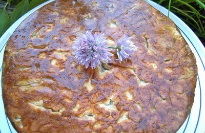 Gâteau d'omelettes aux légumes du sud