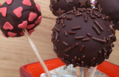 Cake pops au chocolat