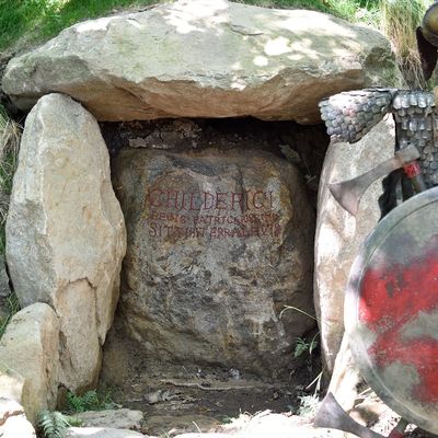 La tombe de Childéric 1er