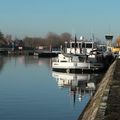 La péniche et le canal