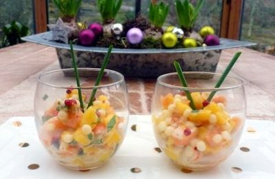 Verrine apéro méli mélo