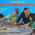 Jeu de société ... Grand jeu des MOTS CROISES NATHAN (Années 60)