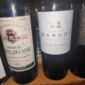 Saint Emilion : Larcis Ducasse 2008, et Mangot cuvée Todeschini 2008, Maury : Mas Karolina 2019