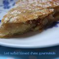 Galette des rois à la frangipane, fève tonka pommes et confiture de lait