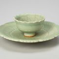 Foliate Cup and Stand, Yuan dynasty (1279–1368), 14th century