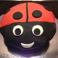 Gâteau coccinelle