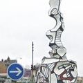 Rond-point à Vitry sur Seine