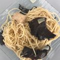 Spaghettis au poulet (ou pas) et champignons noirs