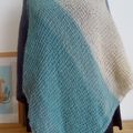 Tricot : Poncho 2 rectangles