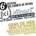 VIè Festival des Carnets de Voyage " Ici et Ailleurs " de Brest 