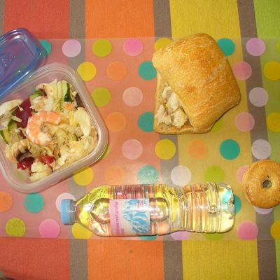Idée de lunch #1 Salade et sandwich