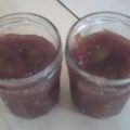 confiture de rubarbe 