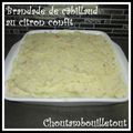 Brandade de cabillaud au citron confit