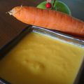 Velouté glacé de carottes et pommes vertes (Rencontre Marmiton)