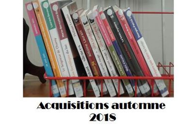 Acquisitions Automne 2018