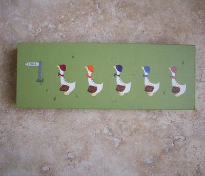 Plumier "Les oies vont à l'école"