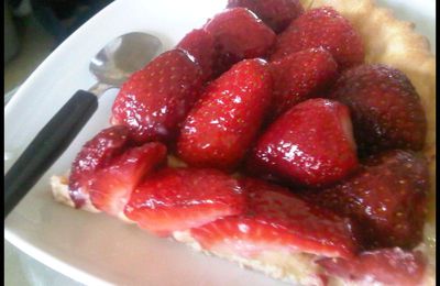 Merveilleuse tarte aux fraises