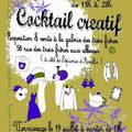 ART AND FASHION COCKTAIL CREATIF IN MONTMARTRE, GALERIE 3F