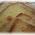 Comfort food: bread'n'butter pudding