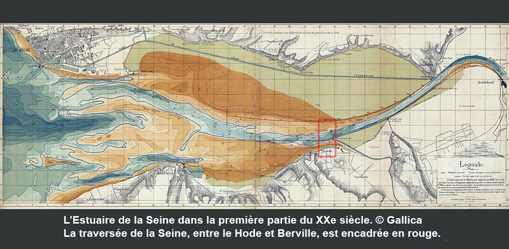 Le Havre Bac Tancarville Normandie Quillebeuf Duclair Le Hode Port Jérôme Berville Eure Seine inférieure Honfleur La seine Le Trait Caudebec en Caux