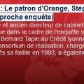 AFFAIRE TAPIE : Le patron d'Orange, Stéphane Richard, placé en garde à vue (proche enquête)