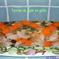 Terrine de lapin en gelée