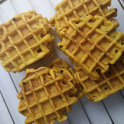 Pumpkin Waffles
