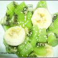 Banane & kiwi en salade