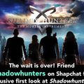 ShadowHunters: Premier teaser et Premier trailer!!!!!