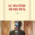 David FOENKINOS : Le mystère Henri Pick