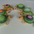 Petites tortues à crochet/Tortugas de ganchillo