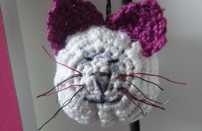 CROCHET TETE DE CHAT