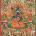 Vajrayogini noire / Krodha Kali, Tibet, ca 19e siècle