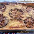 Moussaka aubergines-lentilles corail*