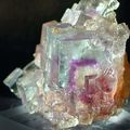 Fluorite with purple phantom
