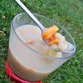 Kolak: soupe froide de lait de coco à la patate douce et à la banane!!!