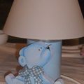 Lampe le p'tit Ours bleu 