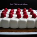 Cheesecake au citron et framboises (sans cuisson)