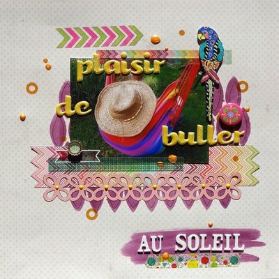 Après ce week-end qui m'a bien fatiguée (on a