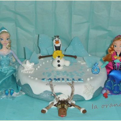 Gateau Reine des Neiges / Frozen cake