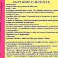 Programme des manifestations Saint-Josse-Europe