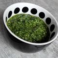 Pesto de coriandre