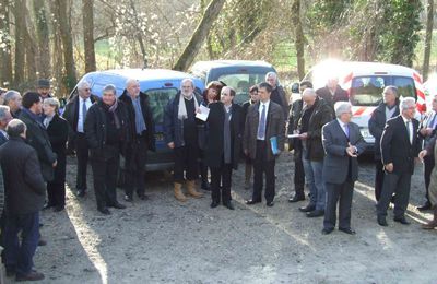 Monsieur Lionel BEFFRE, Préfet d'Eure-et-Loir visite le canton de Nogent-le-Roi