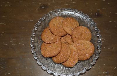 COOKIES AUX PRALINES ET CHOCOLAT BLANC