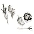 Silver 'Crops' collection, Gianmaria Buccellati