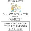 Messe du Jeudi Saint pour les enfants