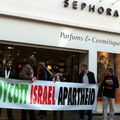Mulhouse : Action de boycott AHAVA devant SEPHORA + article DNA